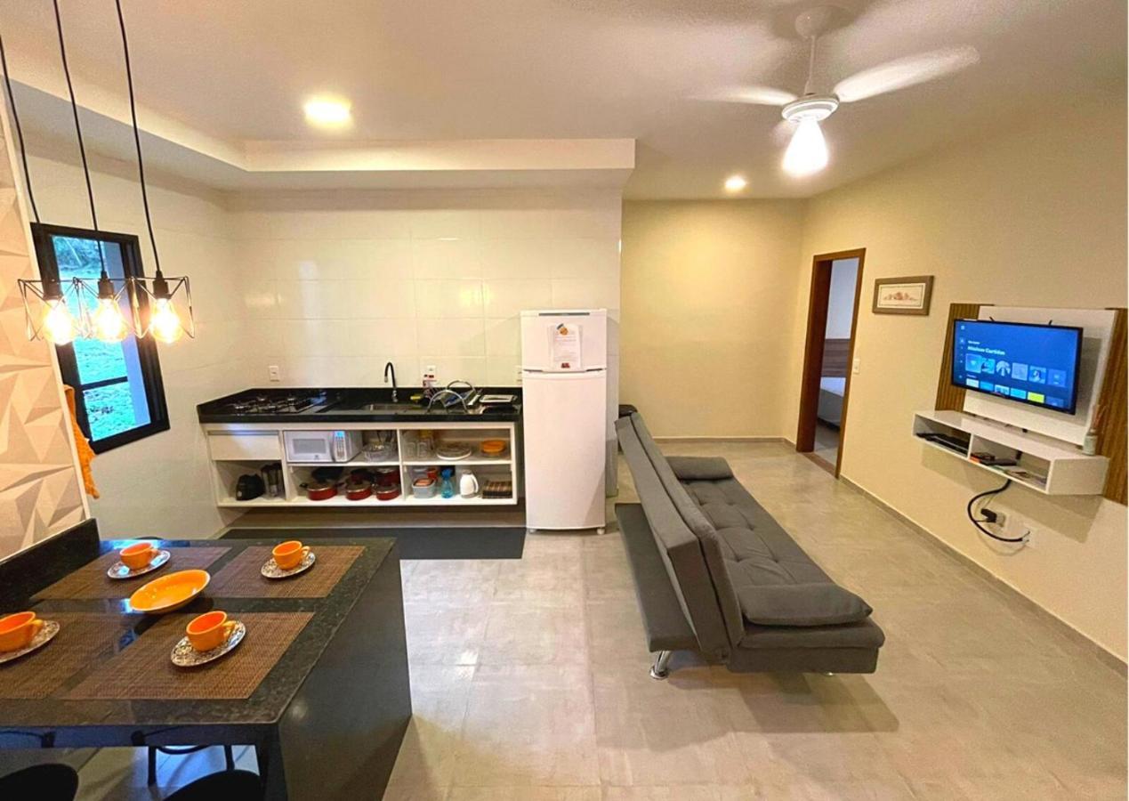 Refugio Praia Lagoinha Ubatuba-Sp Condominio Samola Apto 05 Ngoại thất bức ảnh