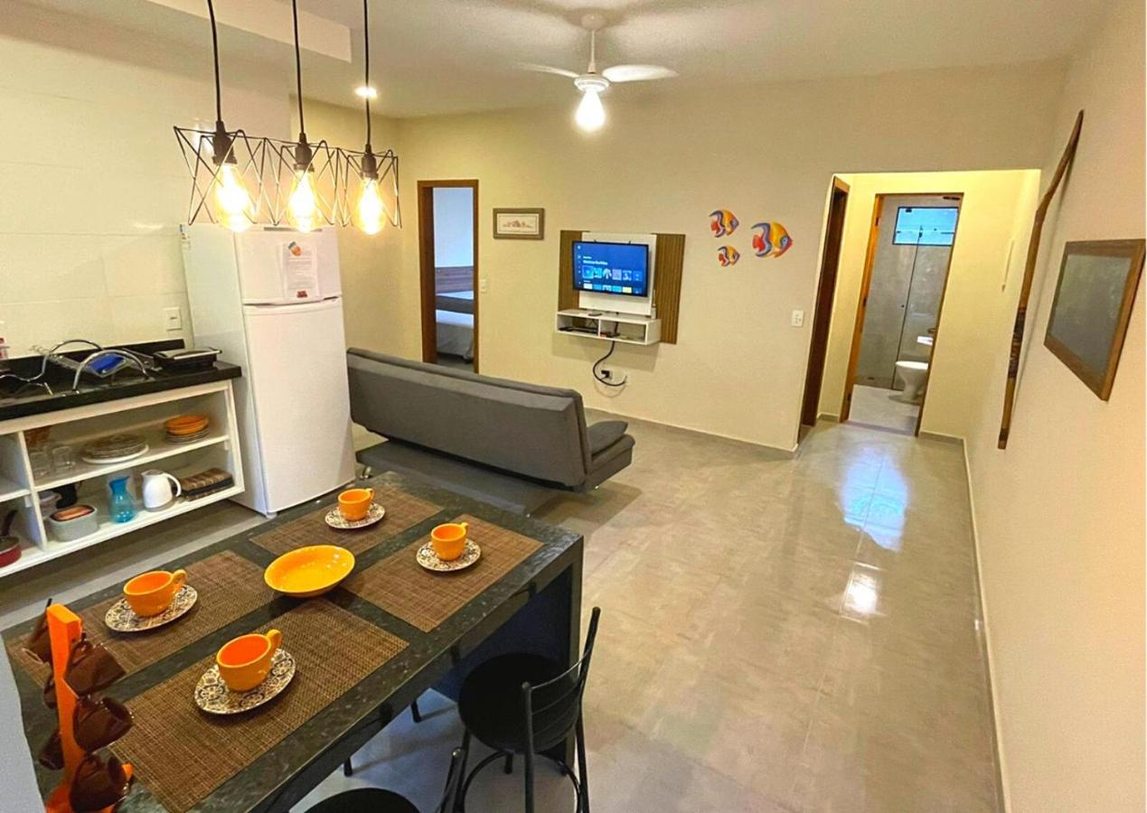 Refugio Praia Lagoinha Ubatuba-Sp Condominio Samola Apto 05 Ngoại thất bức ảnh